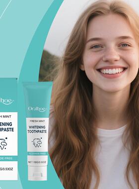 ORALHOE Cleaning Toothpaste - Gentle Stain and Plaque Remova