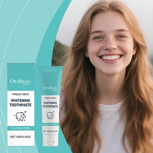 ORALHOE Cleaning Toothpaste - Gentle Stain and Plaque Remova