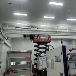百万级千万级洁净 十万级 无尘生产车间 洁净双梁起重机