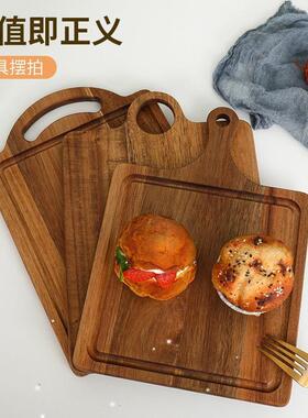 Organic Bamboo Chopping Board Kitchen Food Cutting Board砧板