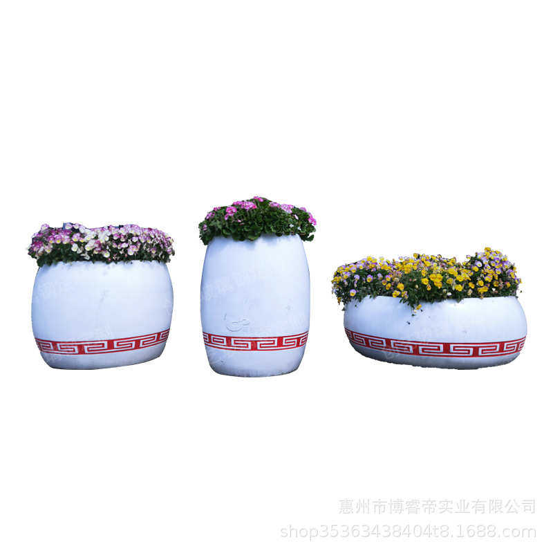 户外园林花市政花瓶陈组合花花盆玻璃钢玻璃钢美落地商场箱广场钵,鲜花速递/花卉仿真/绿植园艺,花盆,淘宝优惠券,粉丝福利购,淘宝优惠卷