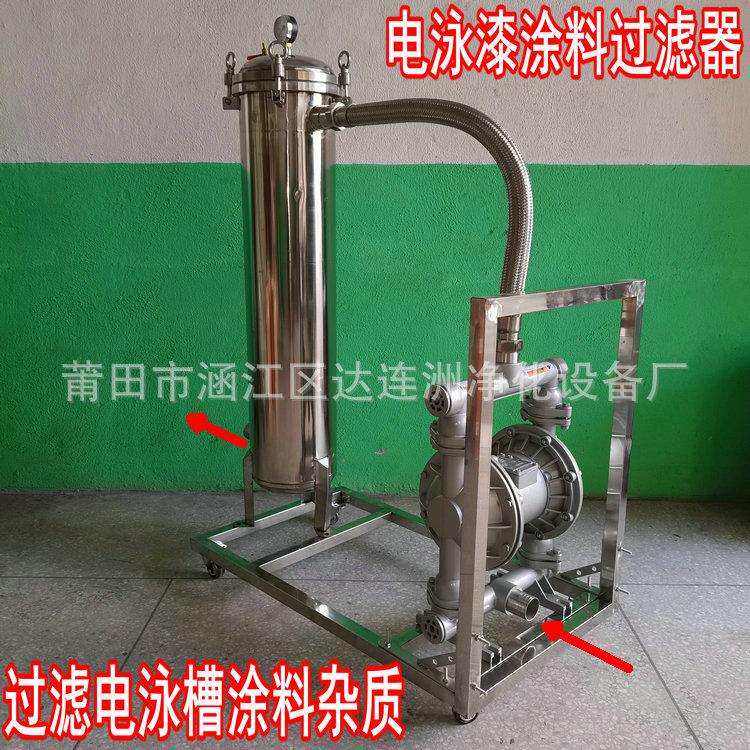 电泳涂料杂质过滤器 过滤电泳漆中固体杂质颗粒 电泳漆过滤器