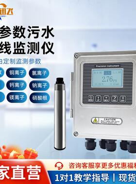 水质在线COD监测仪钙镁离子氯离子氟离子铵离子亚硝酸根BOD在线仪