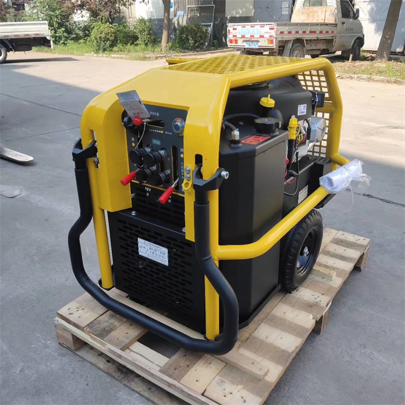 双回路液压动力站可同时带动液压渣浆泵液压破碎镐市政抢险救援