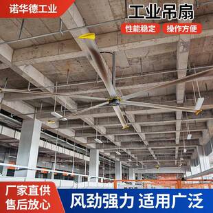 大型工业吊扇厂房车间仓库房篮球场风扇4米2大风强力永磁电机风扇