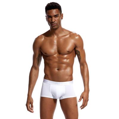 Men's thin breathable flat corner underwear with height