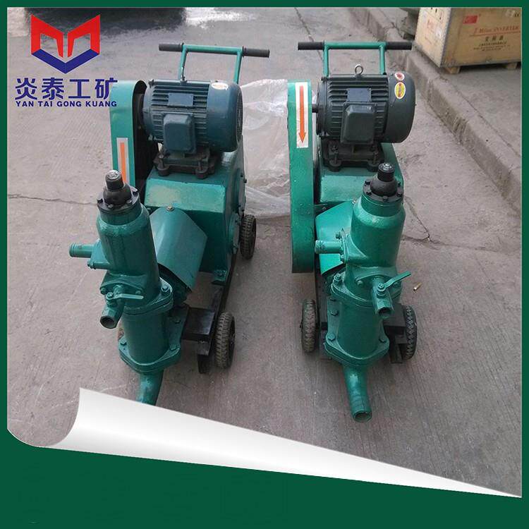 HJB-3型单缸活塞式水泥浆HJB-3机泵注浆6型双缸灌送浆灰浆泵注输