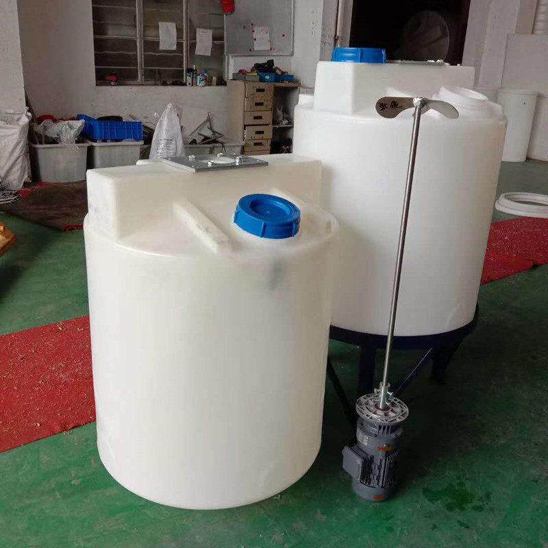 -200L溶桶PAC剂带刻度塑料加箱耐酸耐PH计量储滚塑