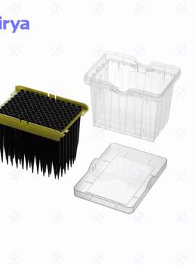 virya300µL自动化工作站吸头导电性强黑色灭菌吸塑盒装3246059