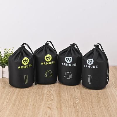 防水尼龙束口袋羽绒服收纳袋涤纶袋旅行箱整理袋收口袋索绳包定制