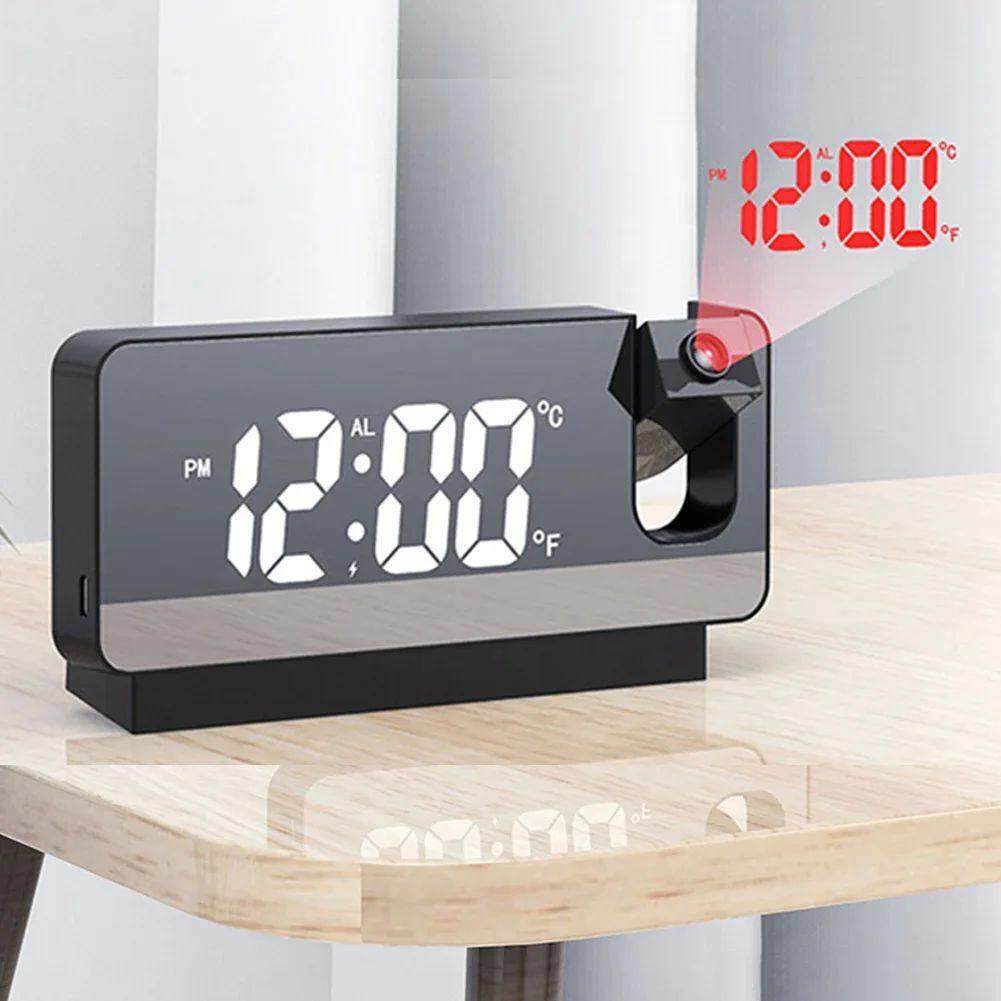 LED Digital Alarm Clock Table Alarm Clock Watch Electronic D - 实物图