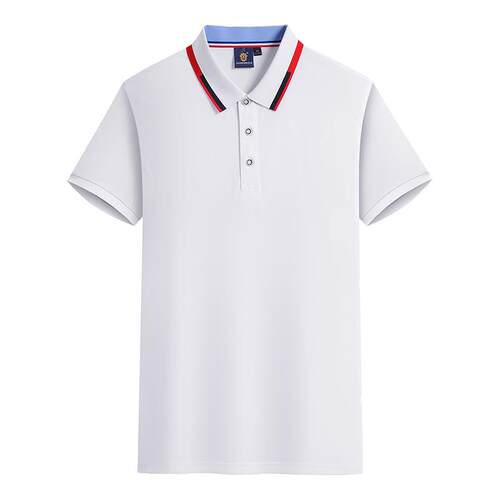 高档衫工作服定制印logo工装短袖广夏天夏季厂服订告制订做T恤工