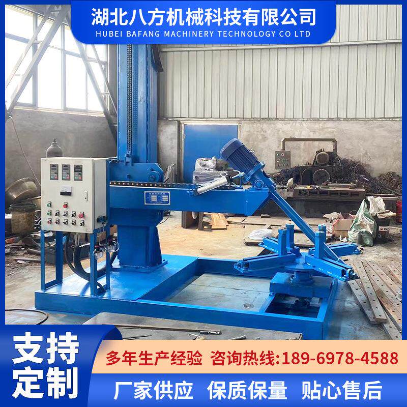 不锈钢桶体 立式小直径桶体封头抛光机 镜面拉丝亚光抛光