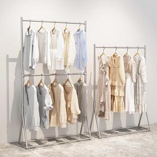 店挂衣架美容院展示上架厂家服饰 店鞋 铁艺服装 店模特衣架女装