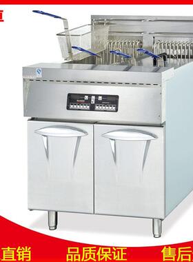 DF-30-2立式双缸四筛电脑版炸炉智能控温电热油炸锅带10段计时器