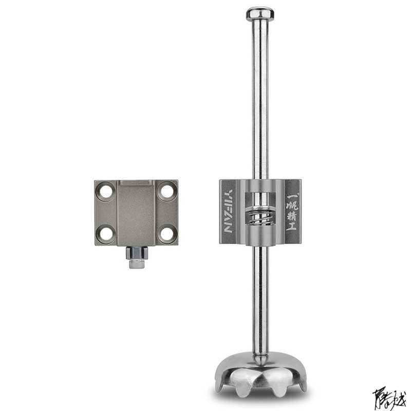 钓箱升降脚改装鱼箱钓鱼箱马扎升降脚不锈钢可拆卸钓箱腿伸缩外置
