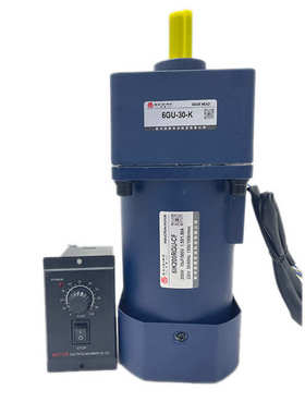 6ik200rgu-cf200W齿轮减速电机220v单相交流三相马达纯铜大功率