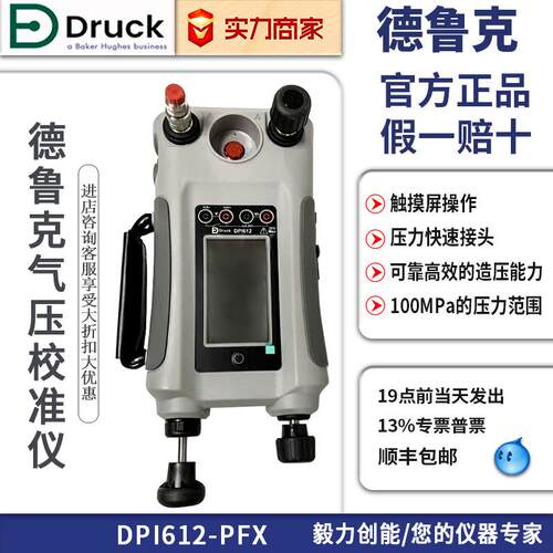 GEDRUCK DPI612-PFX-20BAR气体压力校验仪2MPA压力校准仪