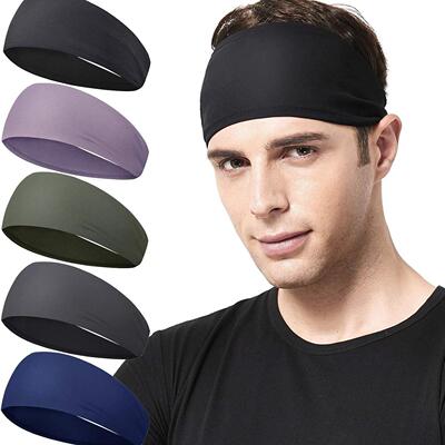 Fitness headband, exercise yoga, sweat absorbing headscarf
