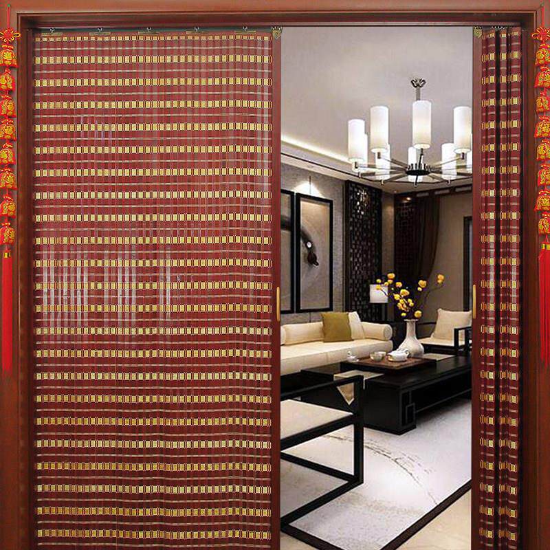 竹帘，滑动门帘，空调隔断屏风，折叠窗帘，厨房，客厅，商店，滑