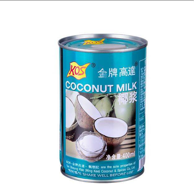 甄想记高达椰浆 KOS高达椰浆奶 整箱400ml*24罐 西米露图片