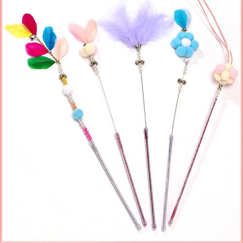 用品羽毛铃铛玩具宠物智能玩具