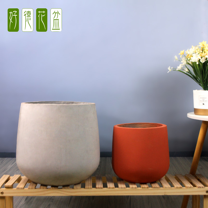 户外花盆北欧圆形水泥花盆种菜盆花箱客厅阳台室外绿植盆小号镁泥,鲜花速递/花卉仿真/绿植园艺,花盆,淘宝优惠券,粉丝福利购,淘宝优惠卷
