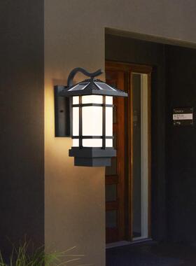 太阳壁灯JH-03061现代户外新能式花园露台过中道大灯室外门防水农