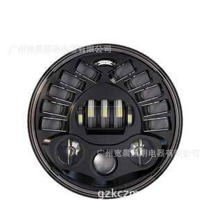 适用7寸哈雷戴维森路王继承者至尊滑翔大灯 牧马人大灯 流光大灯