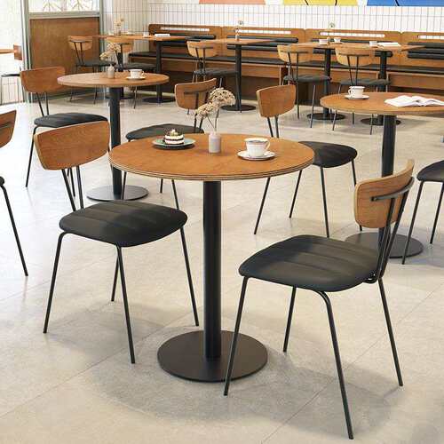 复古工业风咖啡厅桌椅组合奶茶甜品烘焙蛋糕店海洋板商用桌子椅子