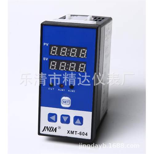 工业温度表XMT-604LLPT100智能温控仪继电器触点温控表温度表JNDA