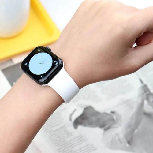Silicone Band For Watch strap 44mm 45mm 40mm 41mm 42-38mm 45
