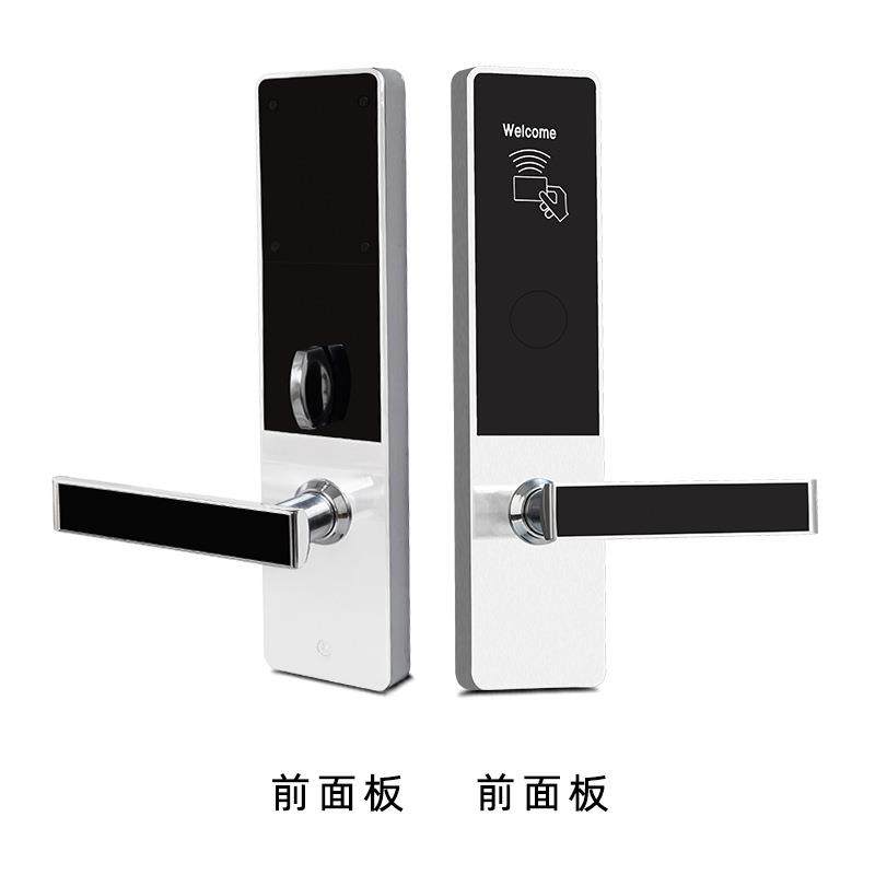 酒店门锁宾馆刷卡锁智能公通用门卡禁民宿寓TJU锁磁锁ic感应电子