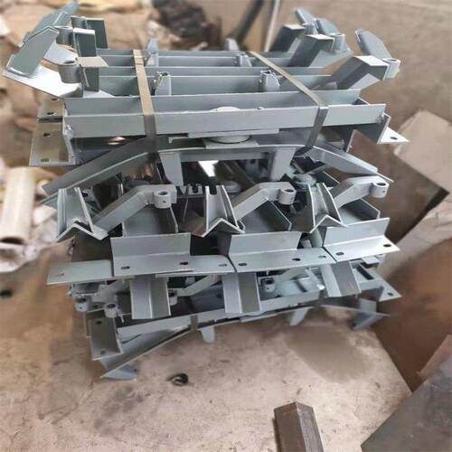 前程 矿用托辊支 架 B1200平行托辊支架 用于纠偏作业