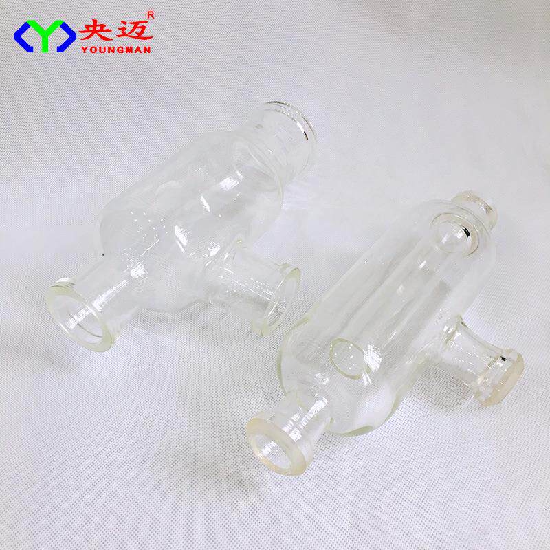 气液分离器油水分离硼硅玻璃油水分相器璃气液分水器扩口球口