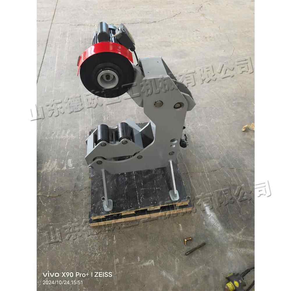 小型便携式钢管切管机镀锌管衬塑管切割机消防建筑管材切断机