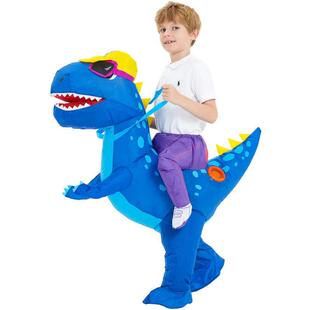 Costume Costu Adult Dinosaur Cosplay Party REX Inflatable