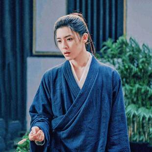 麻武当cos王也同款异人之下道袍外套道士服汉服居士服男女同款