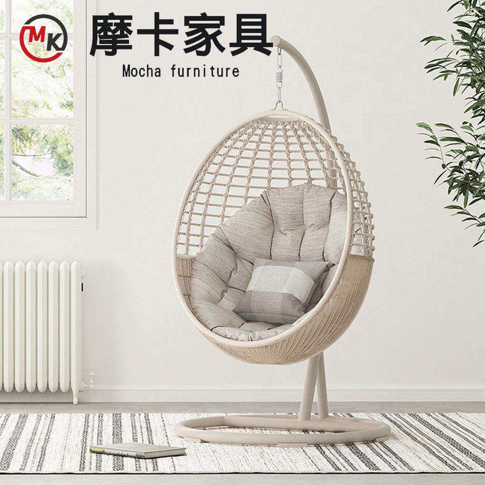 吊篮藤编摇摇椅阳台家用户外秋千室内客厅鸟巢摇篮庭院休闲摇摇椅