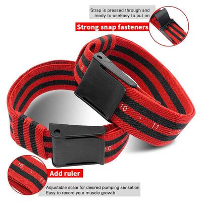 BFR Rigid Blood Flow Restriction Band For Arms Legs Glutes B