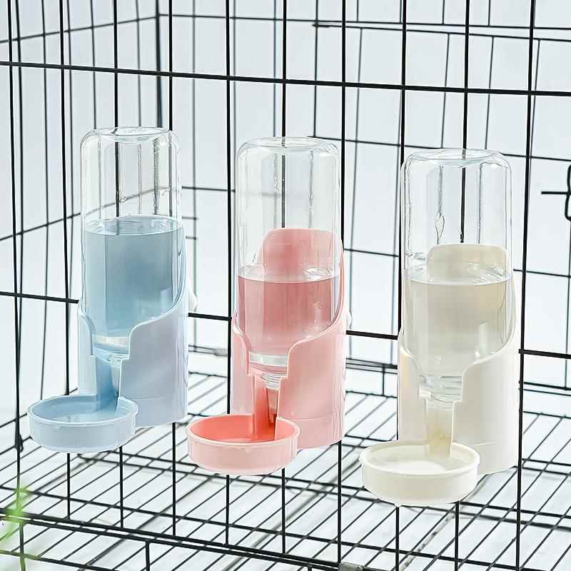 猫咪悬挂式自动饮水器猫碗宠物喂食器狗狗猫咪挂笼式狗碗双碗用品
