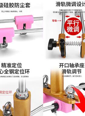 实木门锁开孔器木房门开快槽机孔速装按门锁神器掏打开OFZ锁工具