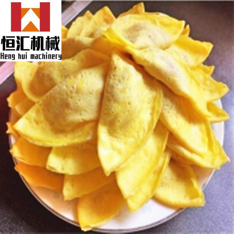 恒汇特氟龙蛋饺机价格不粘皮蛋饺制做设备商用自动控温黄金蛋饺机