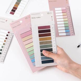 200 Sheets Flags Tabs Neon Page Markers Paper Index Bookmark