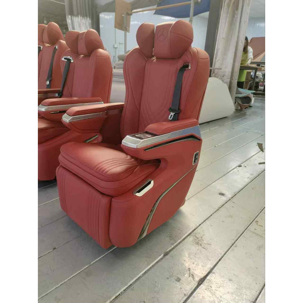 GL8奔驰威霆V260大通G10赛那M8全顺商务车改装升级梦想家航空座椅