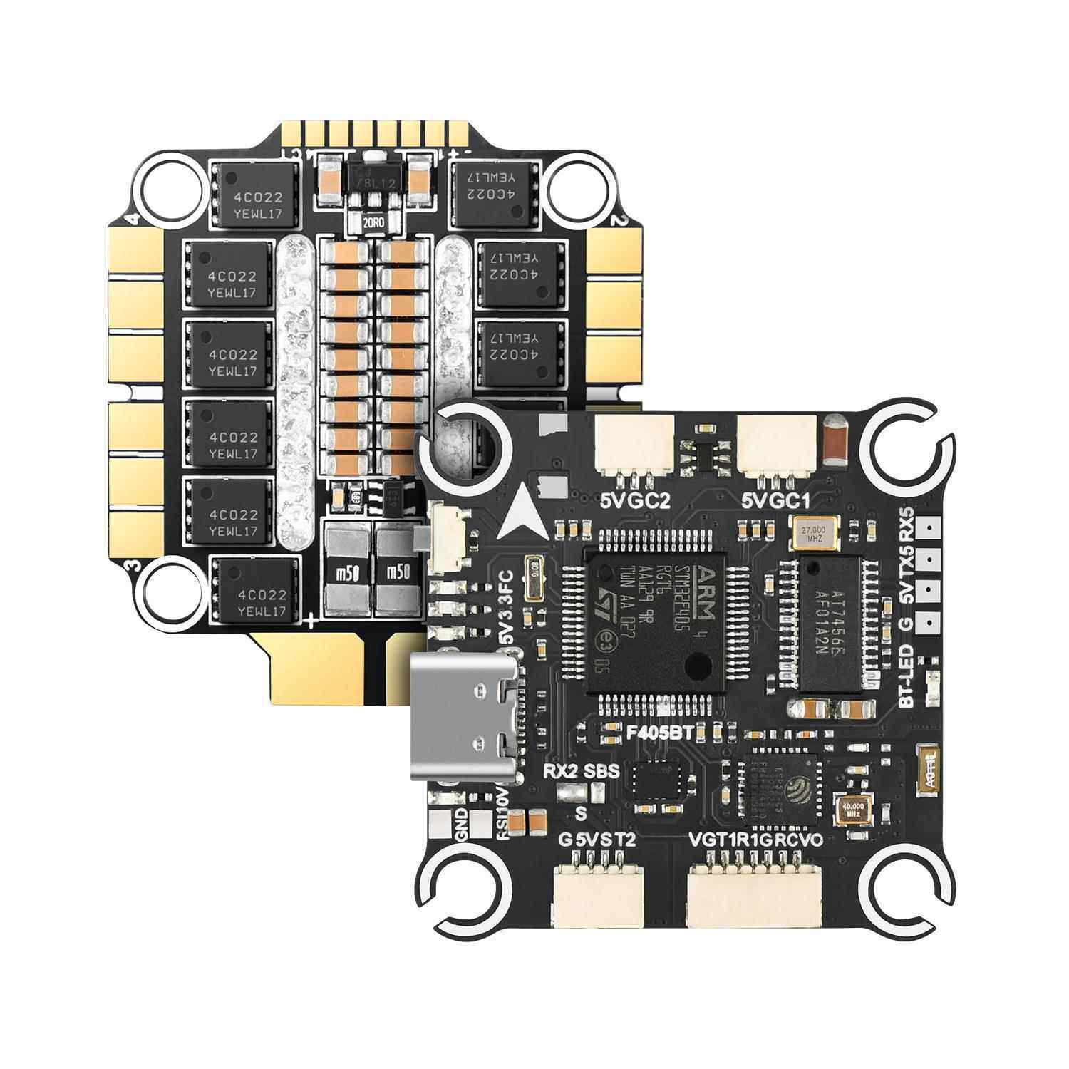 Droneer飞塔竞速花飞fpv穿越机FT405飞控60A电调FT405-60A-BTM