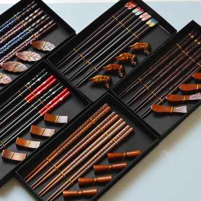 Chinese Gifts style Crafts souvenir chopsticks With gift box
