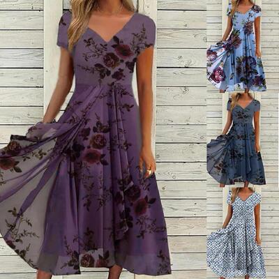 Women's Dress Knitted Splicing Women's Dress