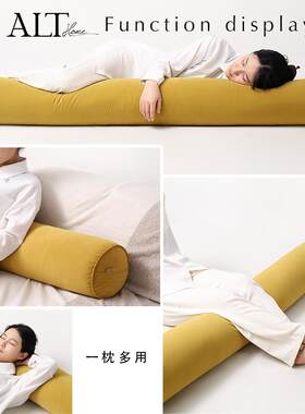 ?长条抱枕Fh(h(^l$女款生睡头觉孕床上侧睡夹腿圆柱形靠妇枕男生