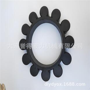 配件偶合器YOX750梅花垫弹性块 限矩型液力耦合器使用